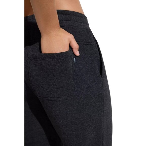 Mondetta Women M Fleece Jogger Pants Leisure Elastic Waist Sweatpants Loungewear - Picture 2 of 9